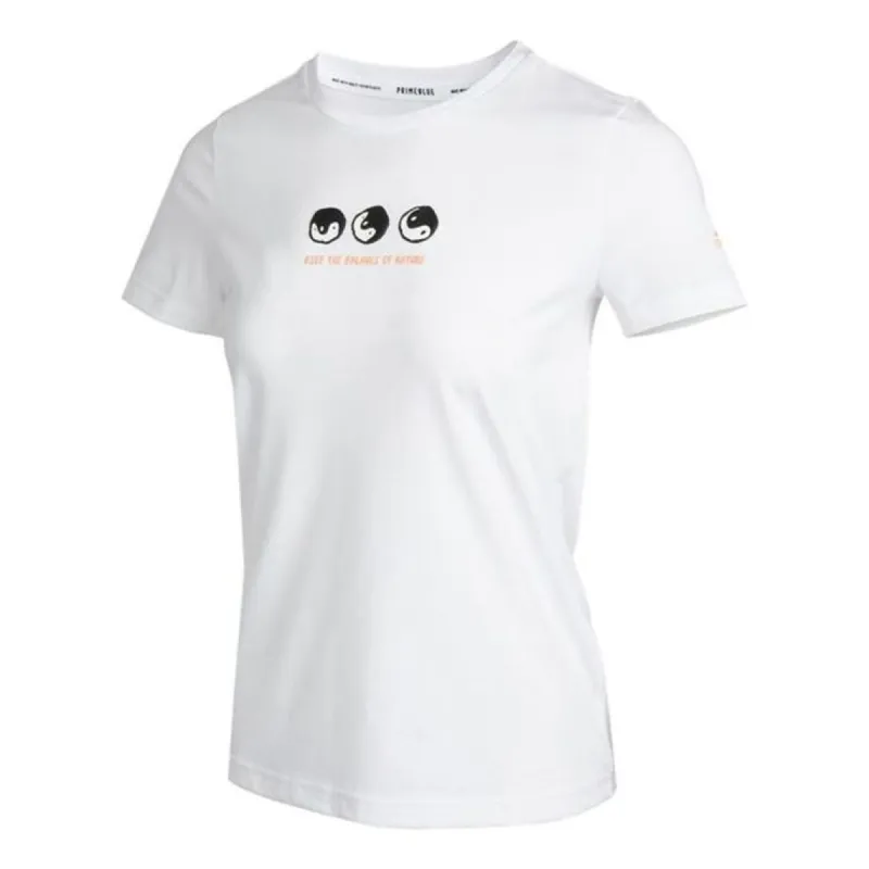 (WMNS) adidas Primeblue Graphic T-Shirt Asia Sizing 'White' GN7367 sold by KicksCrew
