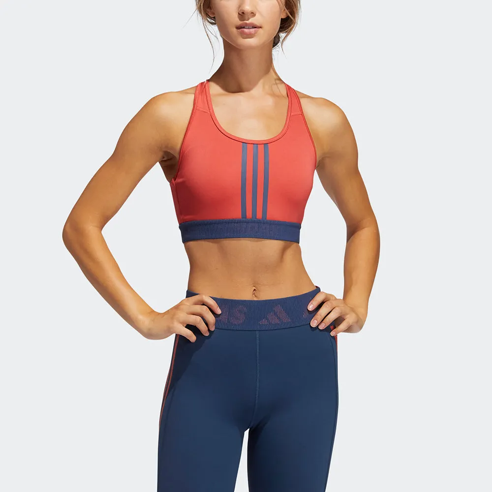 (WMNS) adidas Don't Rest 3-Stripes Bra 'Red' GM2848 sold by KicksCrew product image thumbnail 2