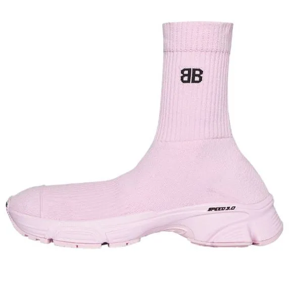 (WMNS) Balenciaga Speed 3.0 Monocolor Sneakers 'Recycled Light Pink' 654466W2DN25601 sold by KicksCrew