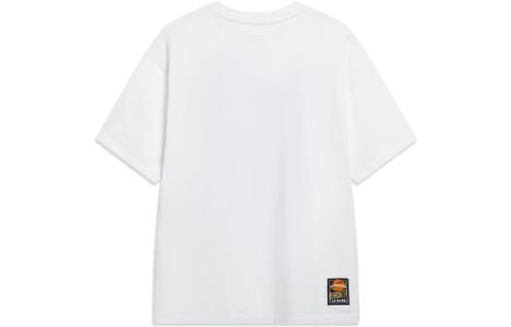 Li-Ning Basketball Graphic T-shirt 'White' AHST571-1 sold by KicksCrew
