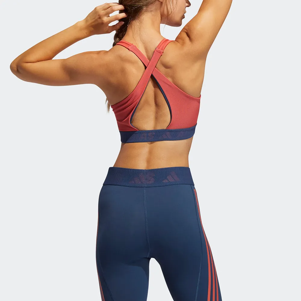 (WMNS) adidas Don't Rest 3-Stripes Bra 'Red' GM2848 sold by KicksCrew product image thumbnail 3