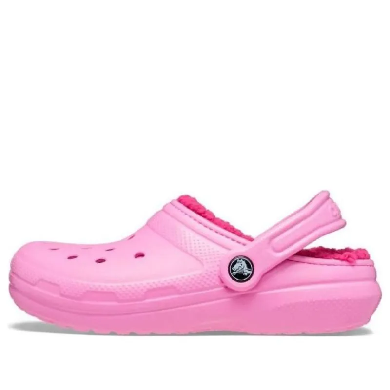 (GS) Crocs Classic Lined Clogs 'Taffy Pink' 207010-6SW sold by KicksCrew