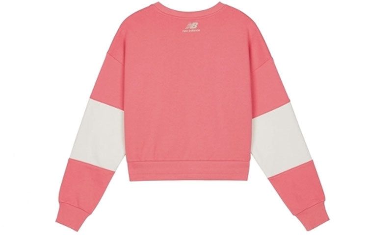 (WMNS) New Balance Pullover Shirt 'Pink Peach' AWT03336-CRO sold by KicksCrew product image thumbnail 2