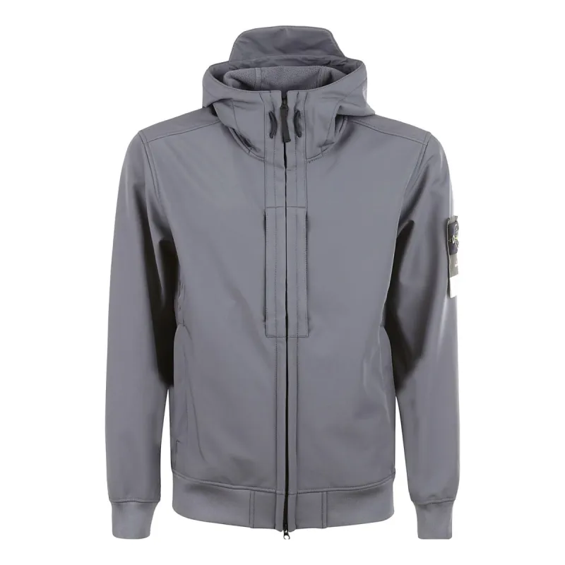 STONE ISLAND Soft Shell-R Jacket 'Grey' 7915Q0122-V0062 sold by KicksCrew