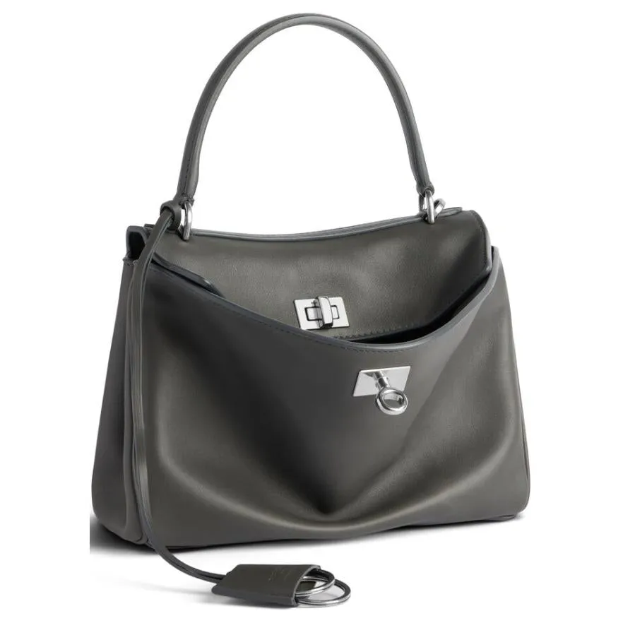 (WMNS) Balenciaga Rodeo Mini Handbag 'Grey' 7954562AA4U1239 sold by KicksCrew product image thumbnail 2