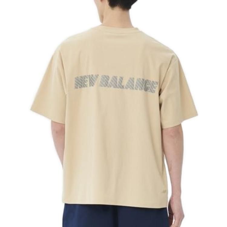 New Balance MET24 Training Short Sleeve Tee 'Sand' AMT35002-SND sold by KicksCrew product image thumbnail 2