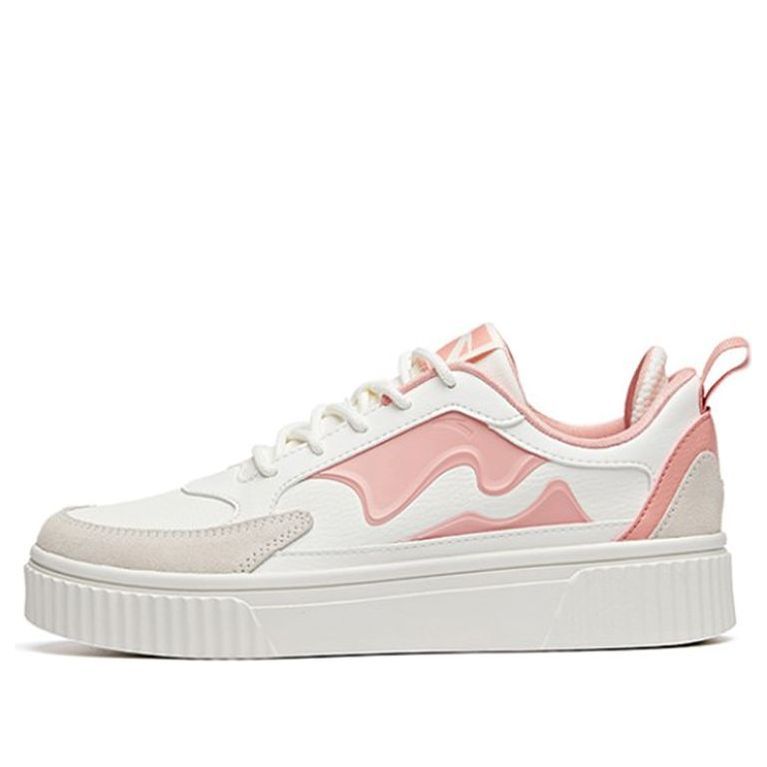 (WMNS) ANTA Comfortable Casual Shoes 'White Pink' 922018050-1 sold by KicksCrew