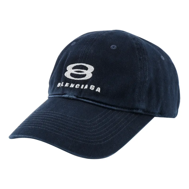 Balenciaga Unity Snowboard Ball Cap 'Navy' 680739410B24061 sold by KicksCrew