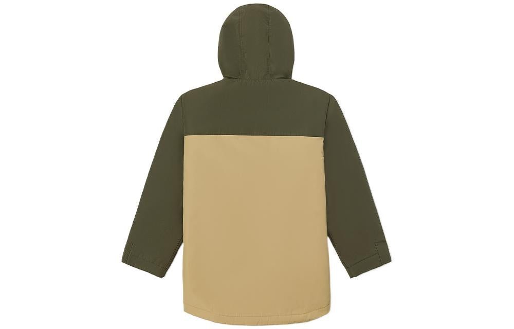 Vans Logo Zip Hooded Jacket 'Tan Green' VN000915YUU sold by KicksCrew product image thumbnail 2