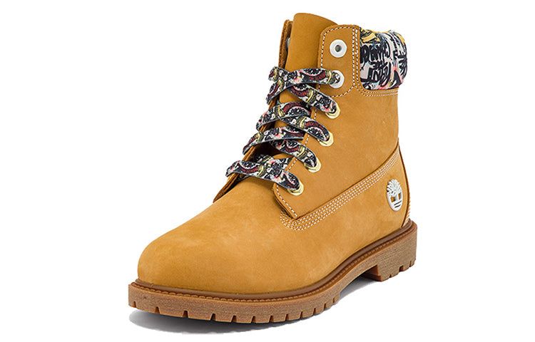 (WMNS) Timberland Made With Liberty Fabrics 6 Inch Boot 'Yellow' A5XA7W sold by KicksCrew product image thumbnail 2