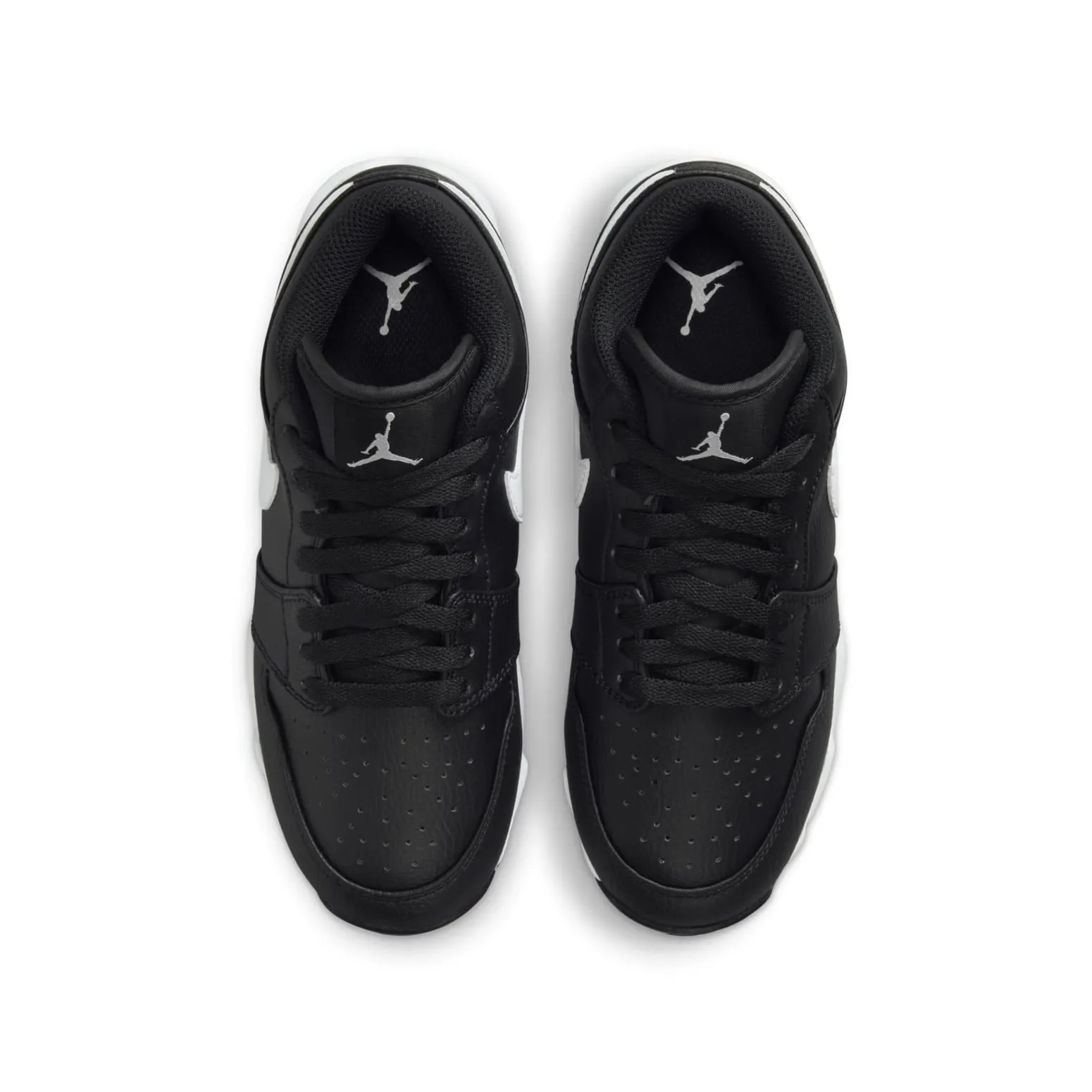 (GS) Air Jordan 1 Low Cleat 'Black White' HF6885-001 sold by KicksCrew product image thumbnail 4