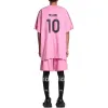 Balenciaga Soccer Series Miami Soccer Oversized T-shirt 'Pink' 777705TPVR71401 sold by KicksCrew