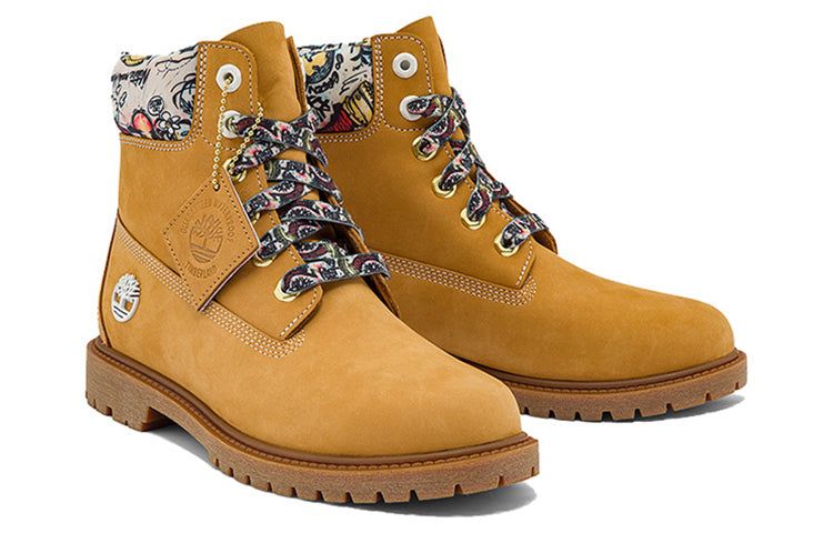 (WMNS) Timberland Made With Liberty Fabrics 6 Inch Boot 'Yellow' A5XA7W sold by KicksCrew product image thumbnail 3