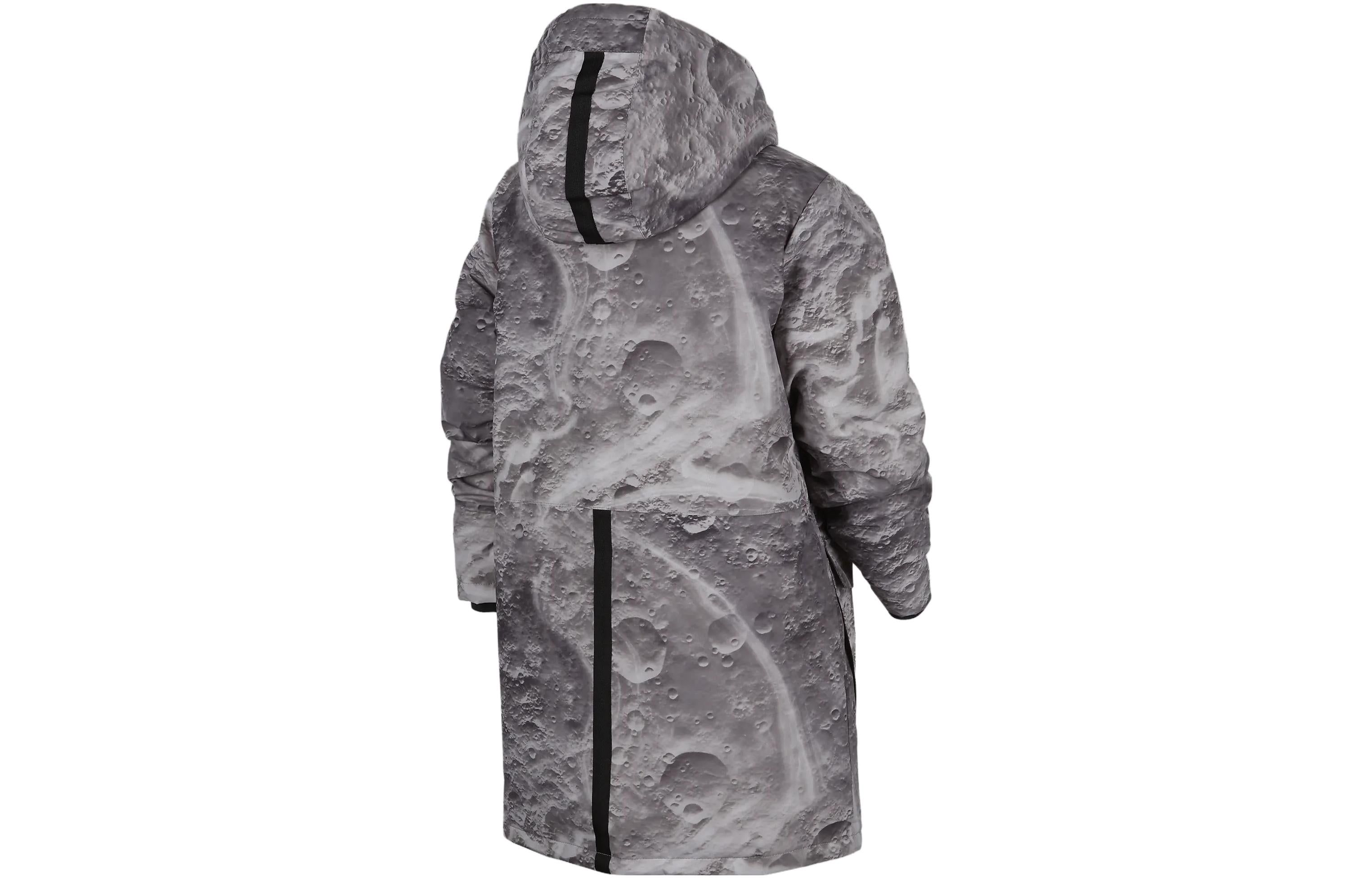 (GS) Air Jordan Essentials Down Parka Jacket 'Camo Grey' FV5813-226 sold by KicksCrew product image thumbnail 3