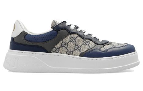GUCCI GG Supreme Sneaker 'Beige Blue' 669582-UPGB0-4273 sold by KicksCrew