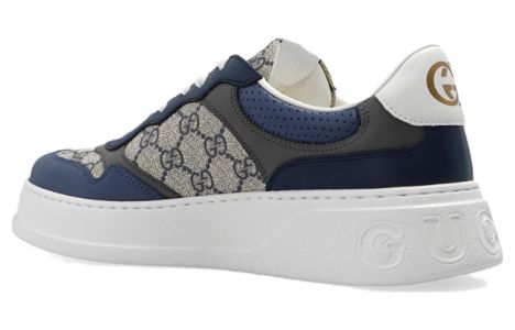 GUCCI GG Supreme Sneaker 'Beige Blue' 669582-UPGB0-4273 sold by KicksCrew