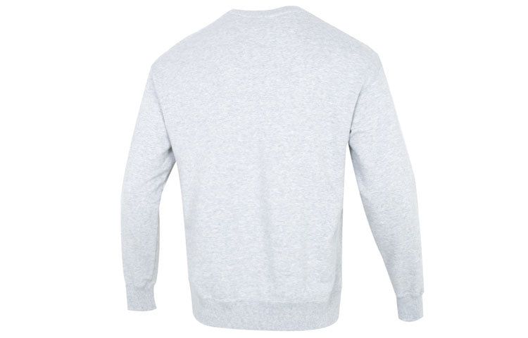 Puma Team Crew Logo Sweatshirt 'Grey Burgumdy' 539268-04 sold by KicksCrew product image thumbnail 2
