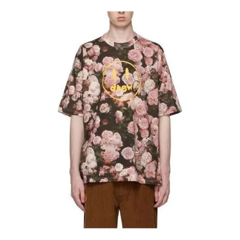 Drew House Ssense Exclusive Painted Mascot T-shirt 'Pink Khaki' DR-SS22-612 sold by KicksCrew