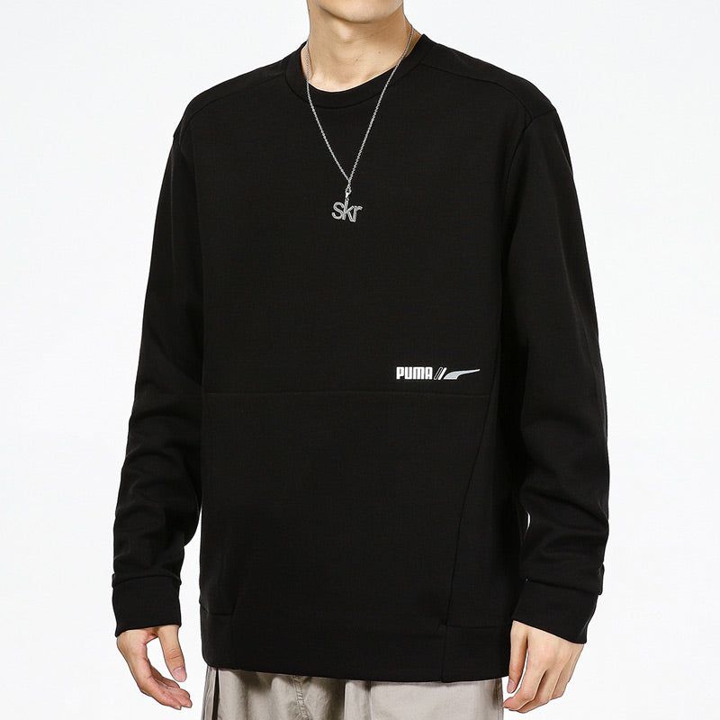 Puma Crew Sweatshirt 'Black' 846532-01 sold by KicksCrew product image thumbnail 5