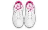 (WMNS) LOUIS VUITTON Charlie Sneakers 'White Fuchsia' 1AAVZM sold by KicksCrew