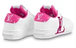 (WMNS) LOUIS VUITTON Charlie Sneakers 'White Fuchsia' 1AAVZM sold by KicksCrew