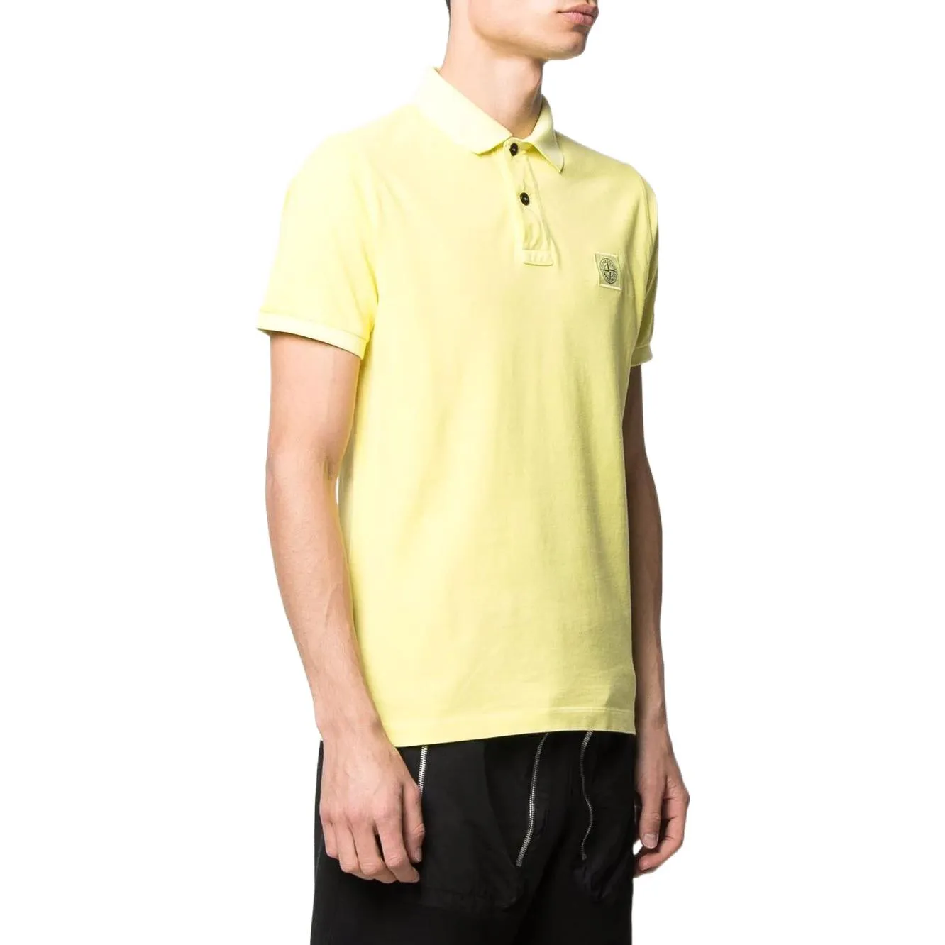 STONE ISLAND Polo Shirt 'Yellow' 761522S67-V0031 sold by KicksCrew product image thumbnail 3