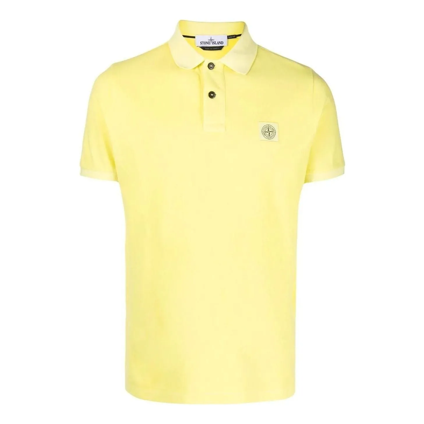 STONE ISLAND Polo Shirt 'Yellow' 761522S67-V0031 sold by KicksCrew