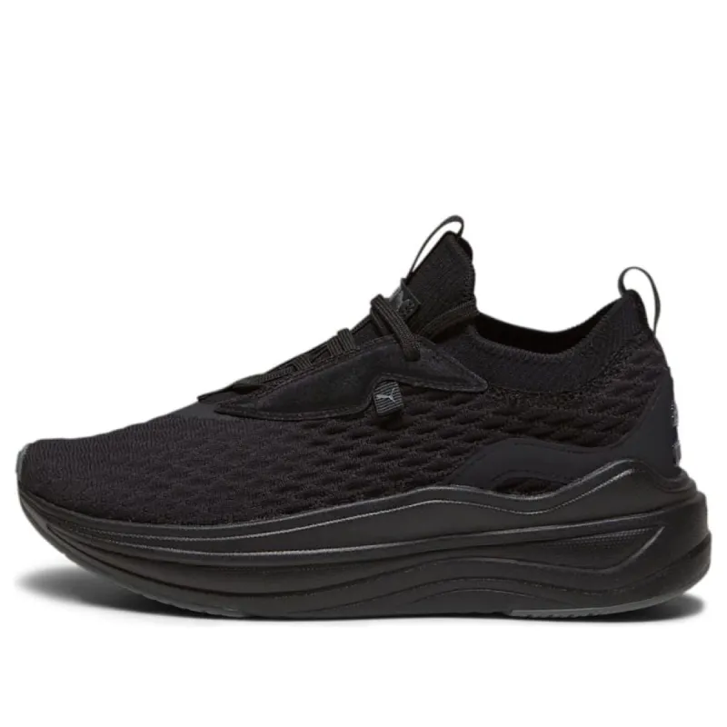 (WMNS) PUMA Softride Sophia Stacked Premium 'Black Cool' 378854-01 sold by KicksCrew