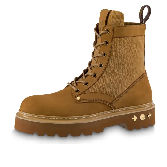 LOUIS VUITTON LV Ranger Ankle Boots 'Brown' 1AARXH sold by KicksCrew