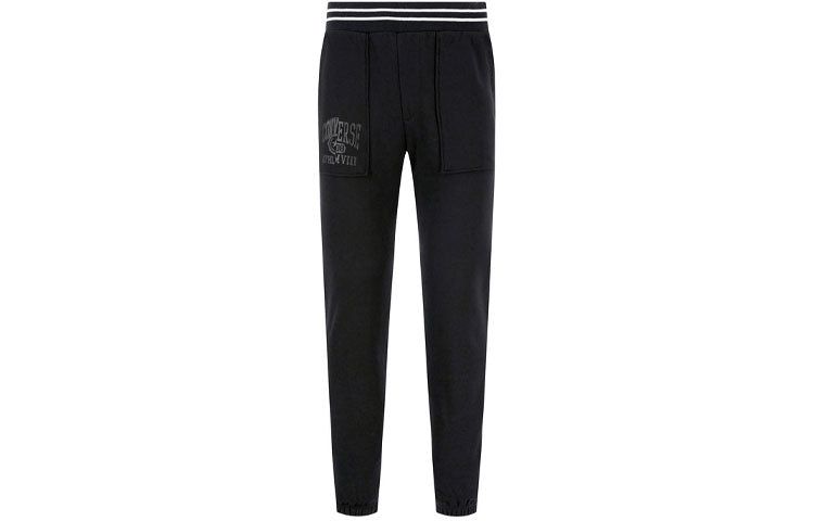 Converse Twisted Varsity Sweatpants 'Black' 10018340-A03 sold by KicksCrew product image thumbnail 2