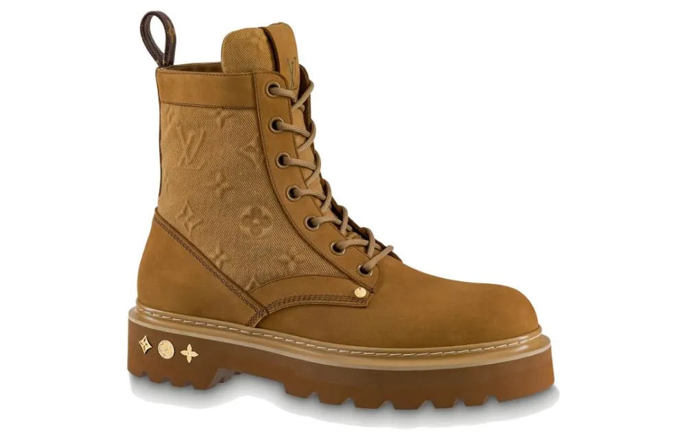 LOUIS VUITTON LV Ranger Ankle Boots 'Brown' 1AARXH sold by KicksCrew product image thumbnail 2