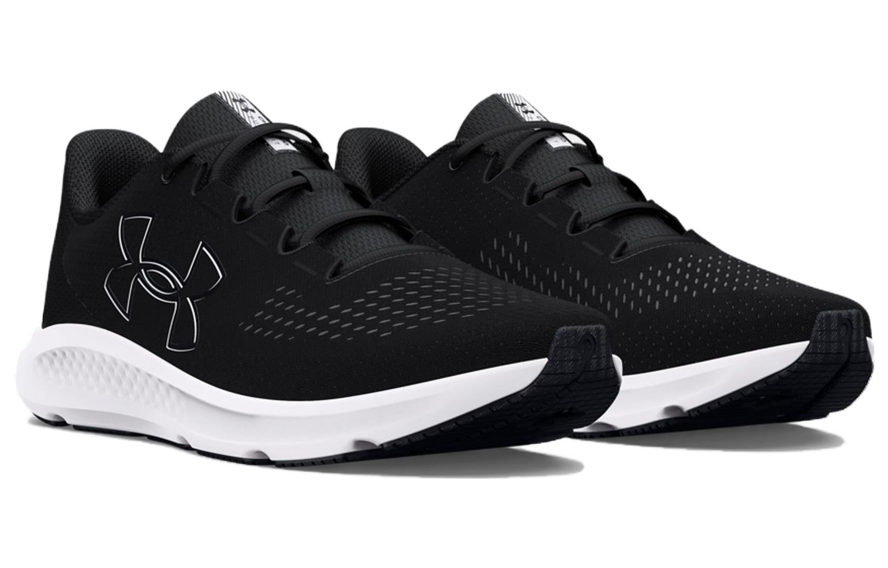 Under Armour Charged Pursuit 3 'Big Logo - Black White' 3026518-001 sold by KicksCrew product image thumbnail 3