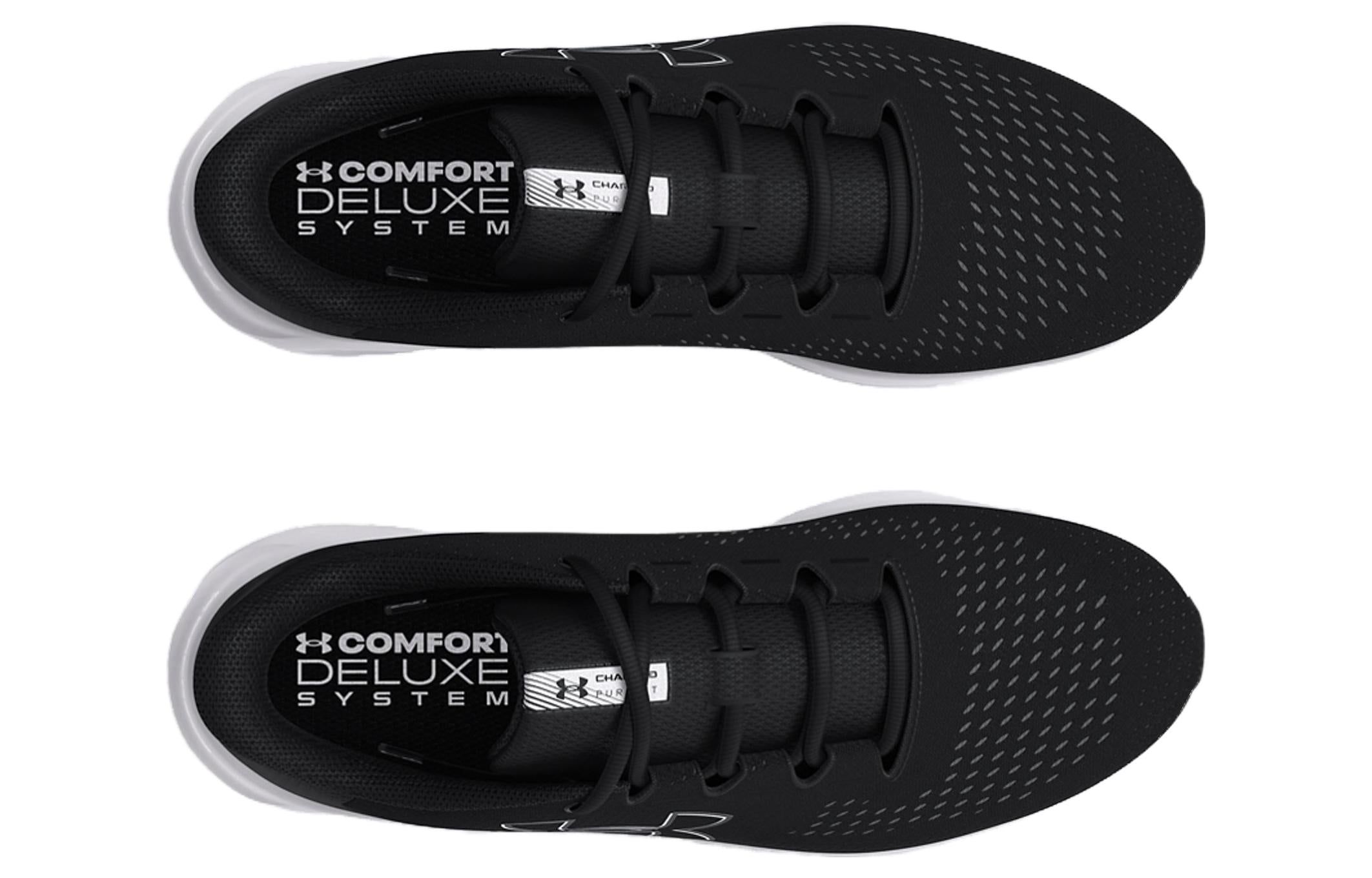 Under Armour Charged Pursuit 3 'Big Logo - Black White' 3026518-001 sold by KicksCrew product image thumbnail 4
