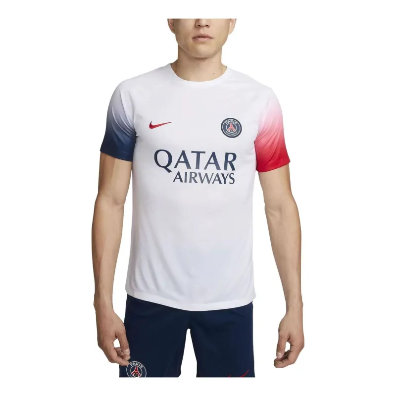 Nike Paris Saint-Germain Academy Pro Pre-Match Soccer Top 'White' FD0630-101 sold by KicksCrew
