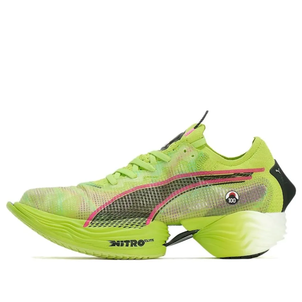 PUMA Fast-R Nitro Elite 2 Ekiden 'Lime Pow Pink' 380092-01 sold by KicksCrew