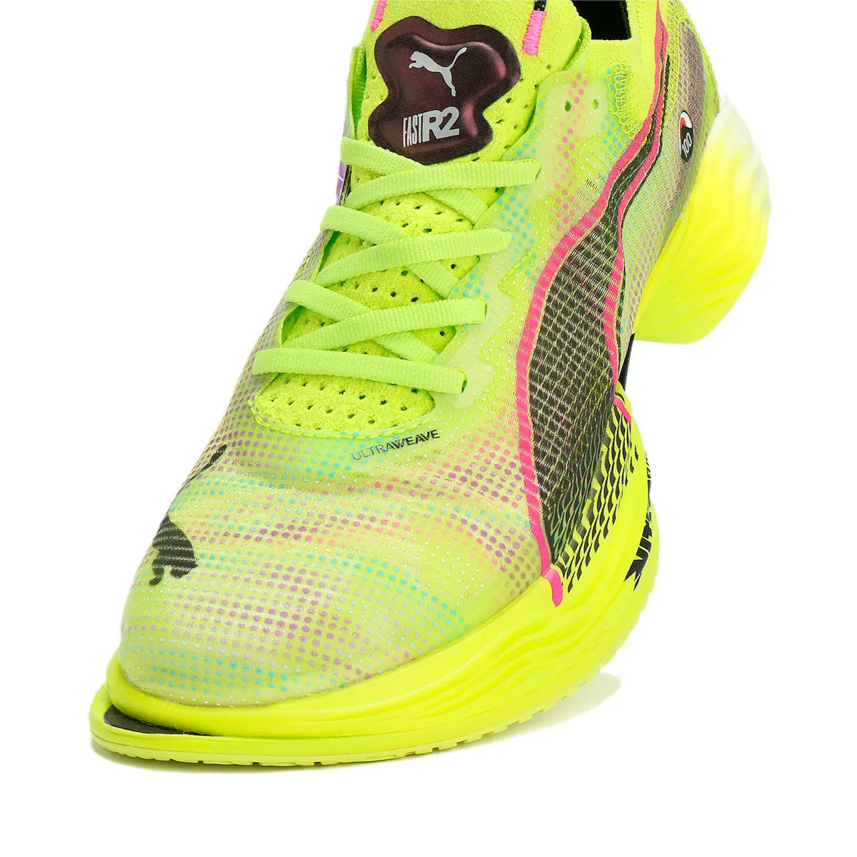 PUMA Fast-R Nitro Elite 2 Ekiden 'Lime Pow Pink' 380092-01 sold by KicksCrew product image thumbnail 5