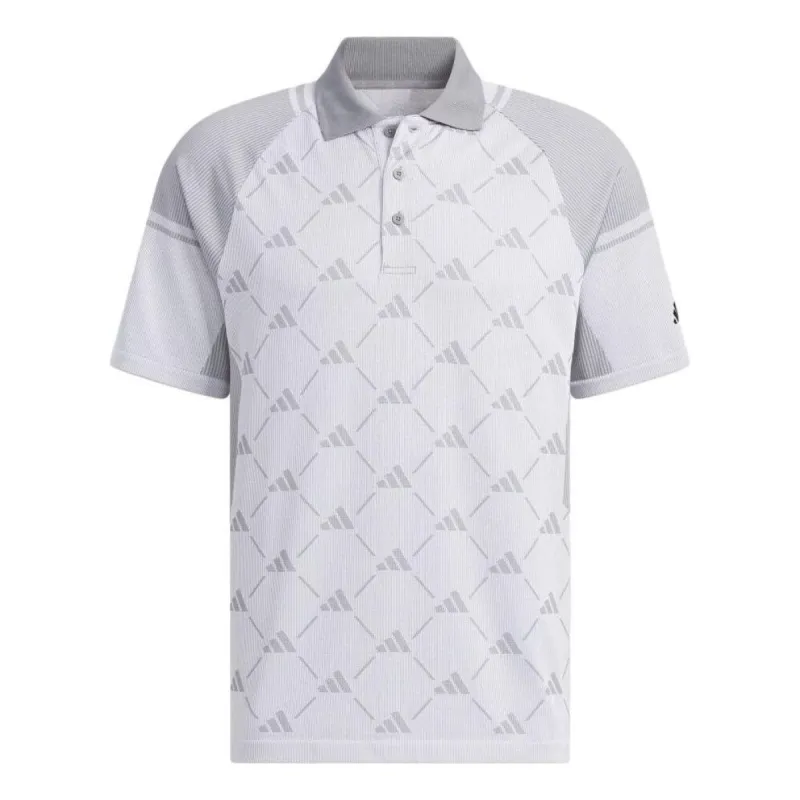 adidas Primeknit Seamless Polo Shirt 'White Grey' HZ6071 sold by KicksCrew