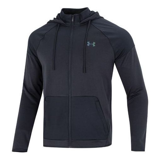 Under Armour RUSH Warm-Up Full-Zip Hoodie Jacket 'Black' 1373719-001 sold by KicksCrew