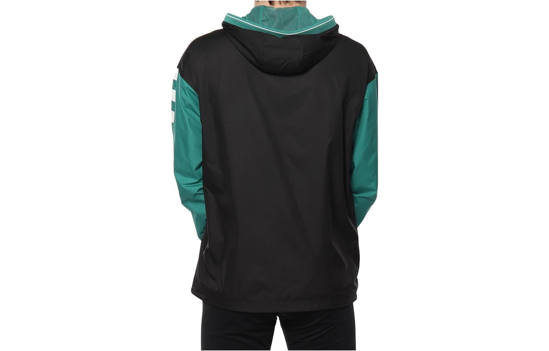 Adidas Neo M CS XIELD WB Sports Jacket 'Black Green' DW8098 sold by KicksCrew product image thumbnail 2