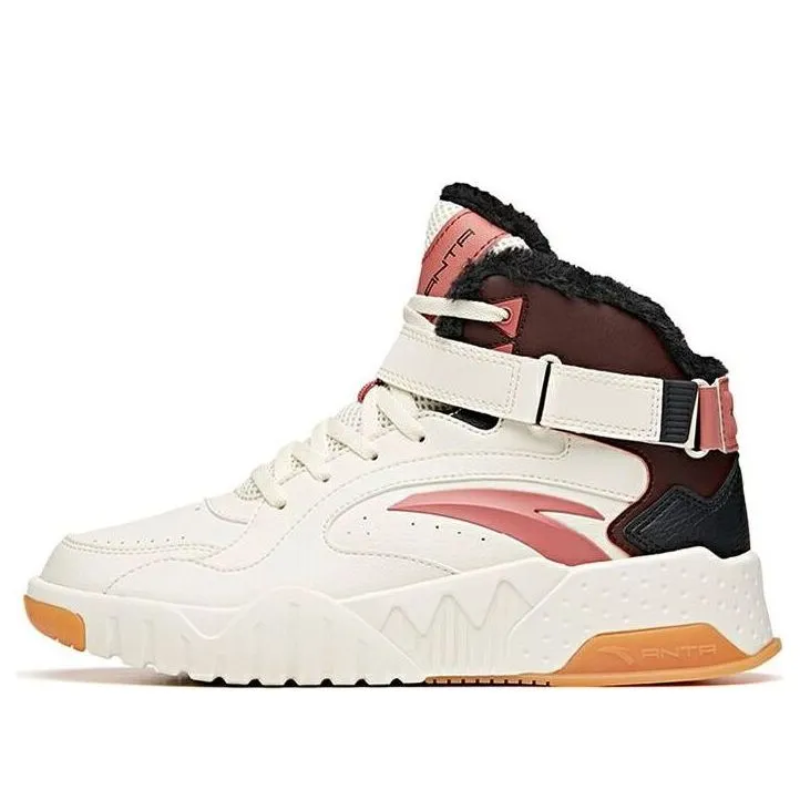 ANTA Life Series Sneakers High 'White Pink Black' 922048901-1 sold by KicksCrew