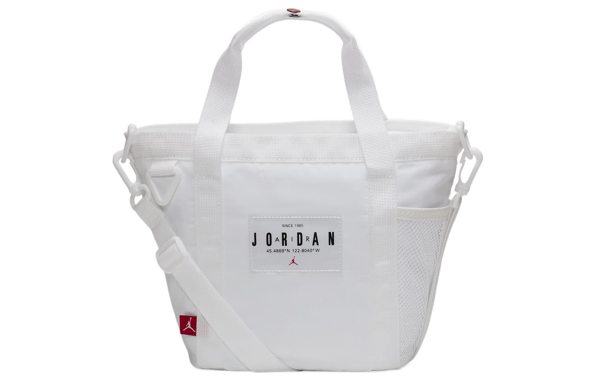 (GS) Air Jordan Mini Tote Tote Bag 'White' FQ0487-100 sold by KicksCrew product image thumbnail 2