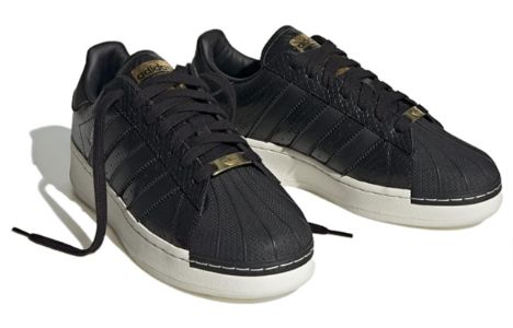 Adidas Originals Superstar XLG Shoes 'Core Black Gold Metallic' IE5195 sold by KicksCrew