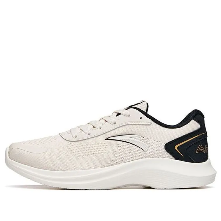 ANTA Running Series Sneakers 'Beige Black' 112135571-3 sold by KicksCrew