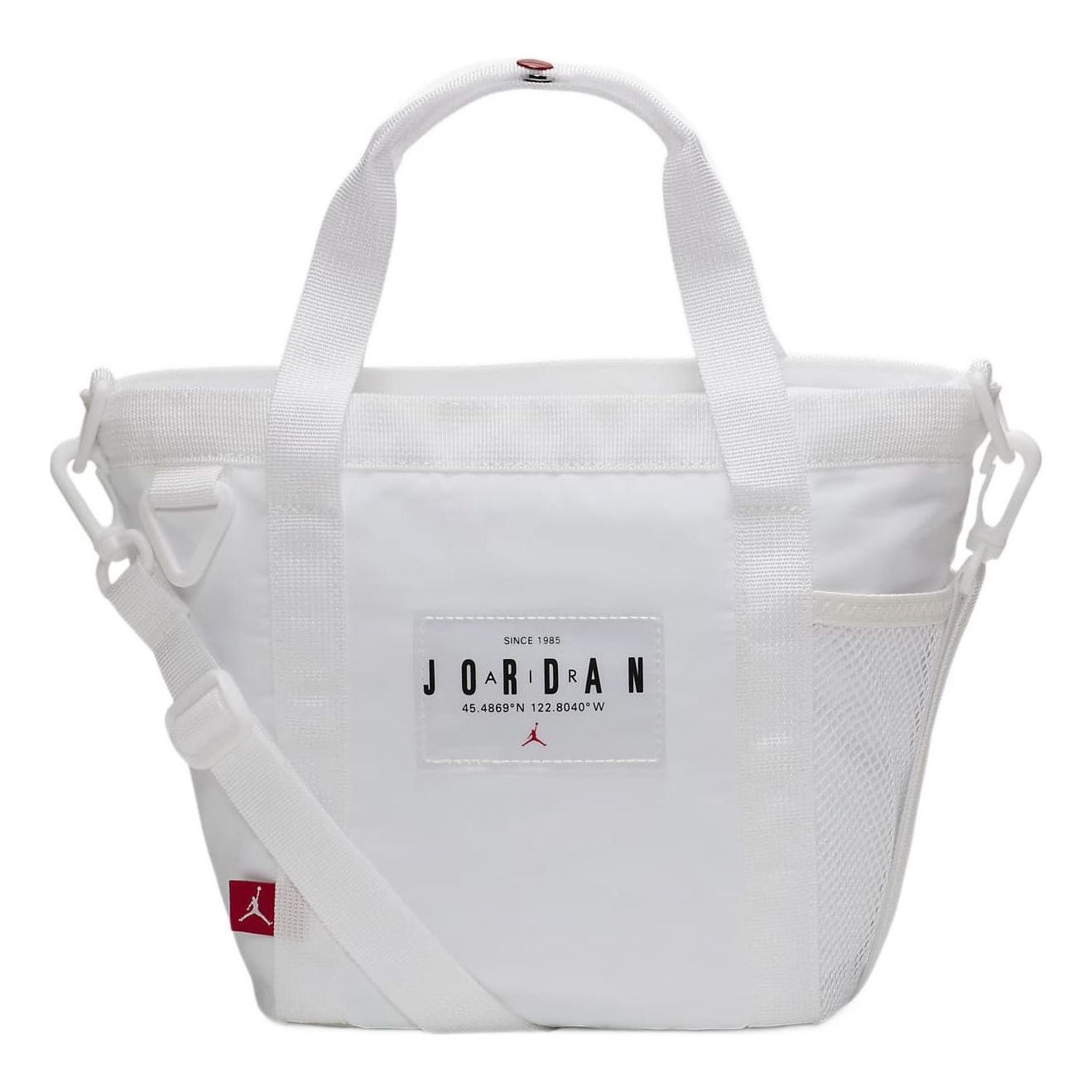 (GS) Air Jordan Mini Tote Tote Bag 'White' FQ0487-100 sold by KicksCrew