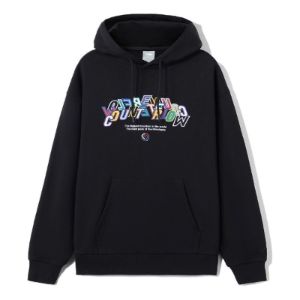 Li-Ning Counterflow Graphic Hoodie 'Black' AWDRG50-1 sold by KicksCrew