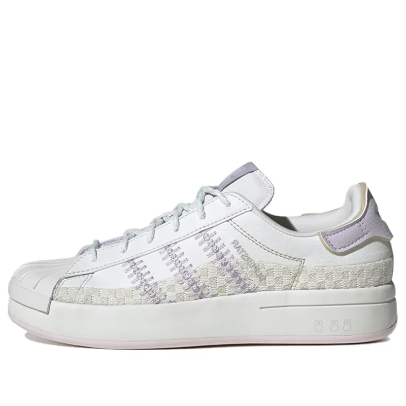(WMNS) adidas x Miffy Superstar Ayoon 'Crystal White Silver' IE1899 sold by KicksCrew