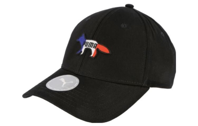 Puma x Maison Kitsune Baseball Cap 'Black' 023337-01 sold by KicksCrew product image thumbnail 3
