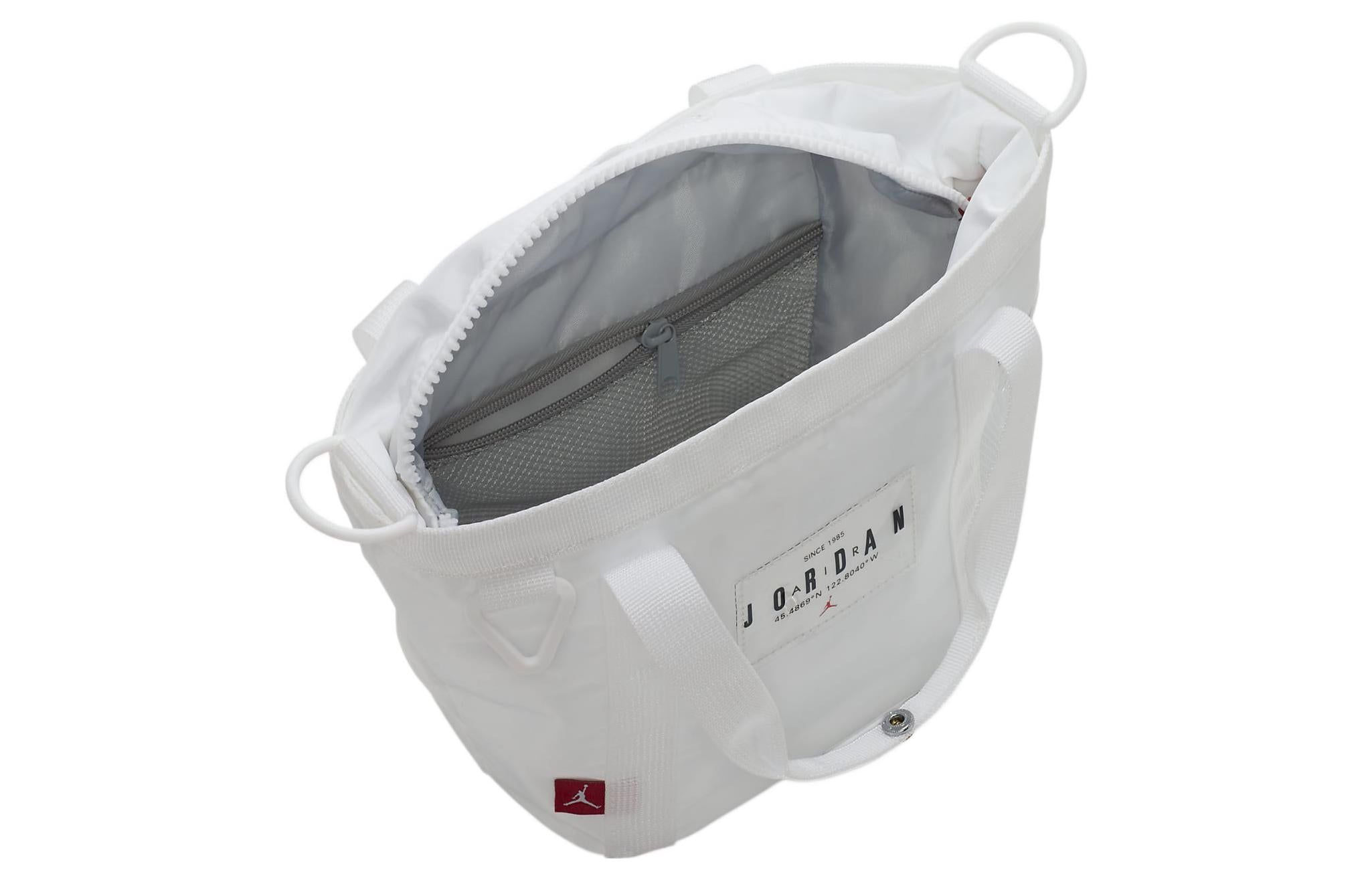 (GS) Air Jordan Mini Tote Tote Bag 'White' FQ0487-100 sold by KicksCrew product image thumbnail 5