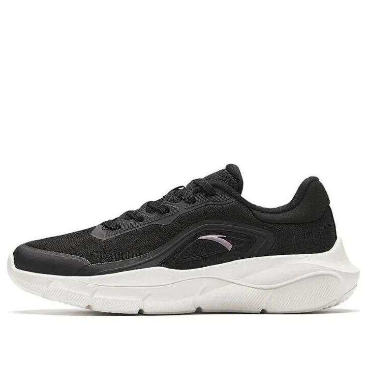 (WMNS) ANTA Running Series Sneakers 'Black Purple White' 122347790-2 sold by KicksCrew
