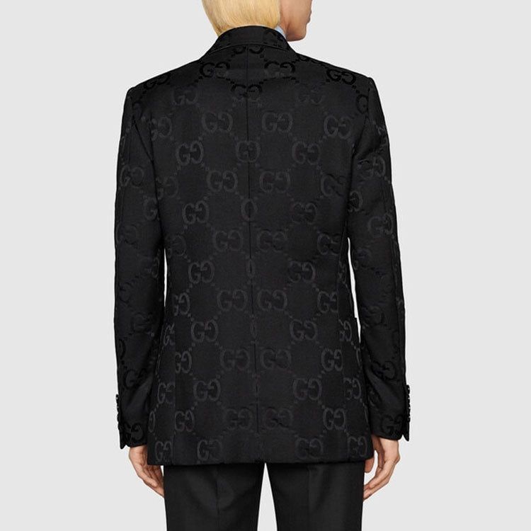 Gucci Jumbo GG Canvas Jacket 'Black' 680759-ZAHT6-1000 sold by KicksCrew product image thumbnail 4